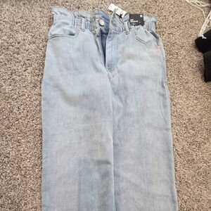 Express Relaxed Fit Jogger in Light Blue